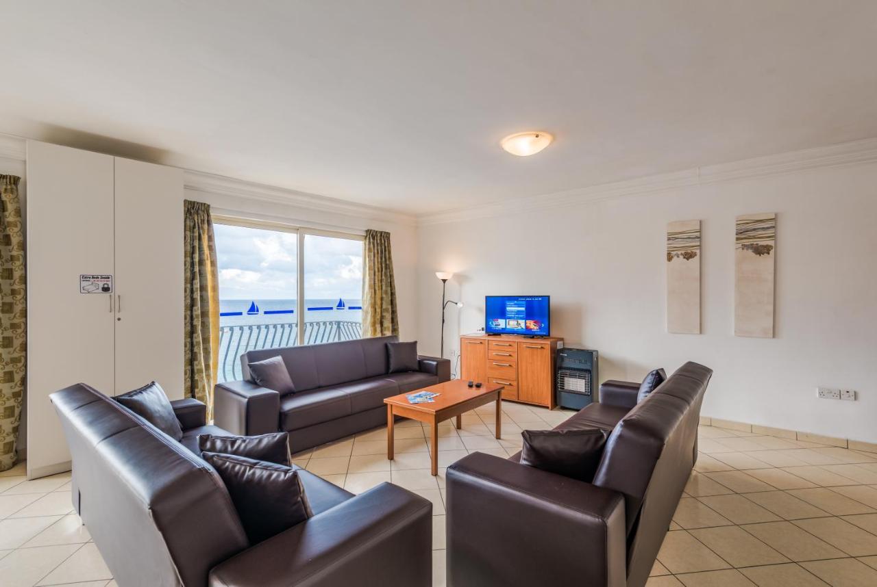 Appartement Spinola Bay Floor Seafront 3 Bedroom With Panoramic Sea Views - By Getawaysmalta