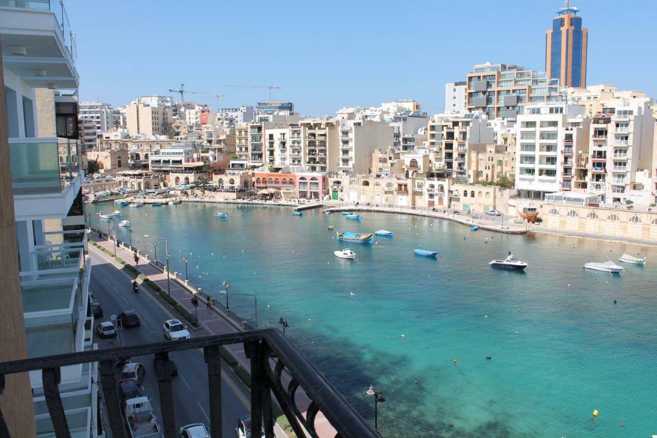 Spinola Bay Floor Seafront 3 Bedroom With Panoramic Sea Views - By Getawaysmalta Appartement